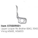 LOOPER FOR HOUSEHOLD SEWING MACHINE