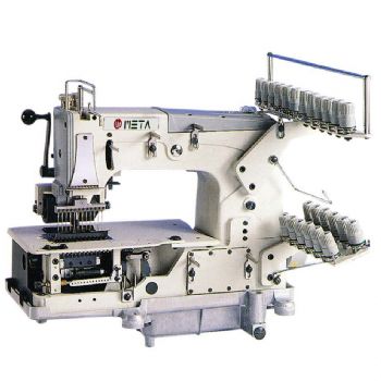FLATBED,12-NEEDLE,DOUBLE CHAIN STITCH,VERSATILE MACHINE FOR VARIOUS(APPLICATIONS NEEDLE SPACE UP TO 7CM)