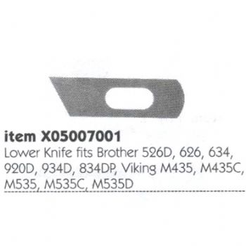KNIFE FOR HOUSEHOLD SEWING MACHINE