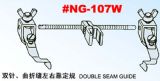 FOR ZIZ ZAG, DOUBLE NEEDLE SEAM GUIDE, RIGHT, LEFT  SIDE,