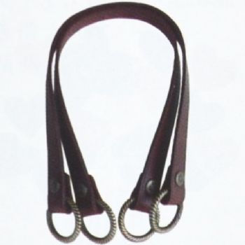 GENUINE LEATHER HANDLE+SPIRAL RING(RE-LOCKABLE TYPE CLIPS)