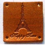 GENUINE LEATHER LABEL-EMBOSSED PATTERN&quot;EIFFEL TOWER&quot;