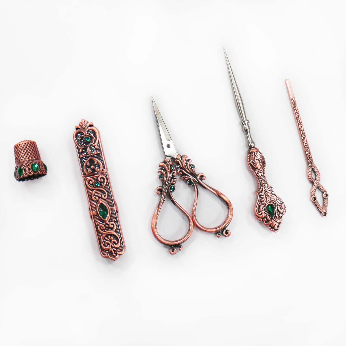 Retro Style Embroidery Scissors Set
